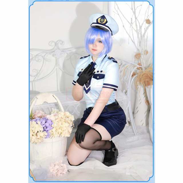 Re：ゼロから始める異世界生活 グッズ レム 犬耳巡査服 婦人警官 制服